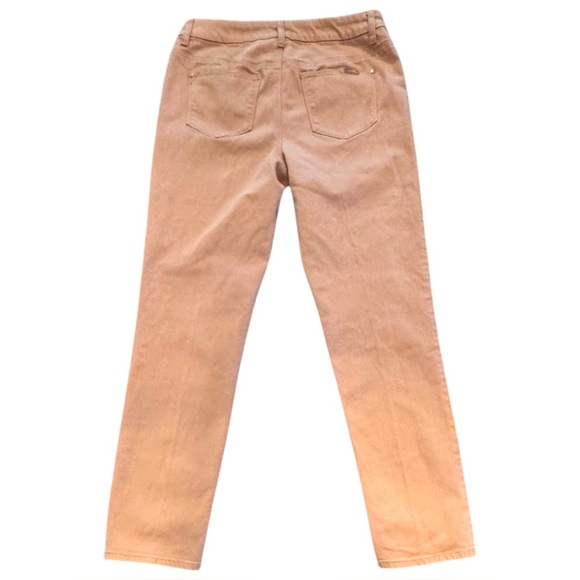 Chico's The So Slimming Girlfriend Ankle Jeans Size 0 (US 4R) in Camel - Picture 4 of 9